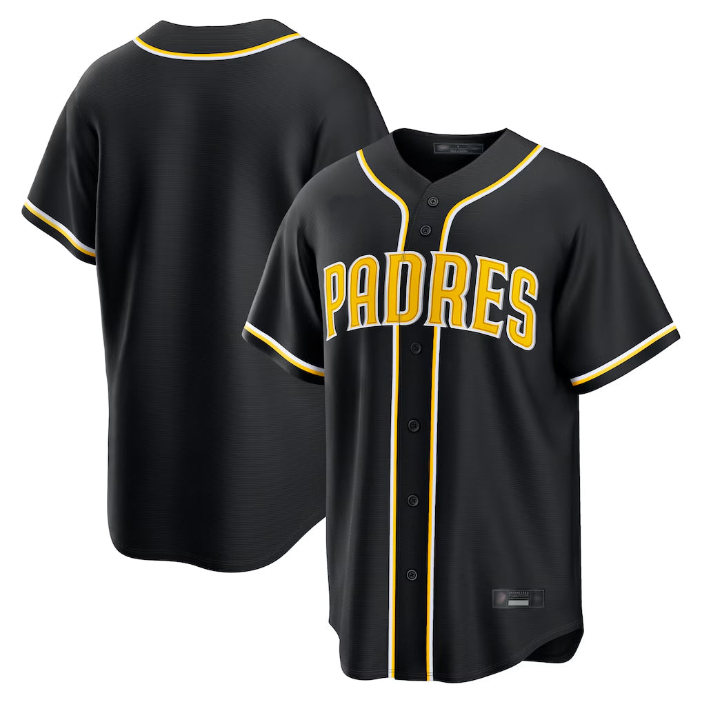 Friene S.Diego Padres ## Diego Padres Blank Player Black 2026 Fashion Home Stitched Jerseys