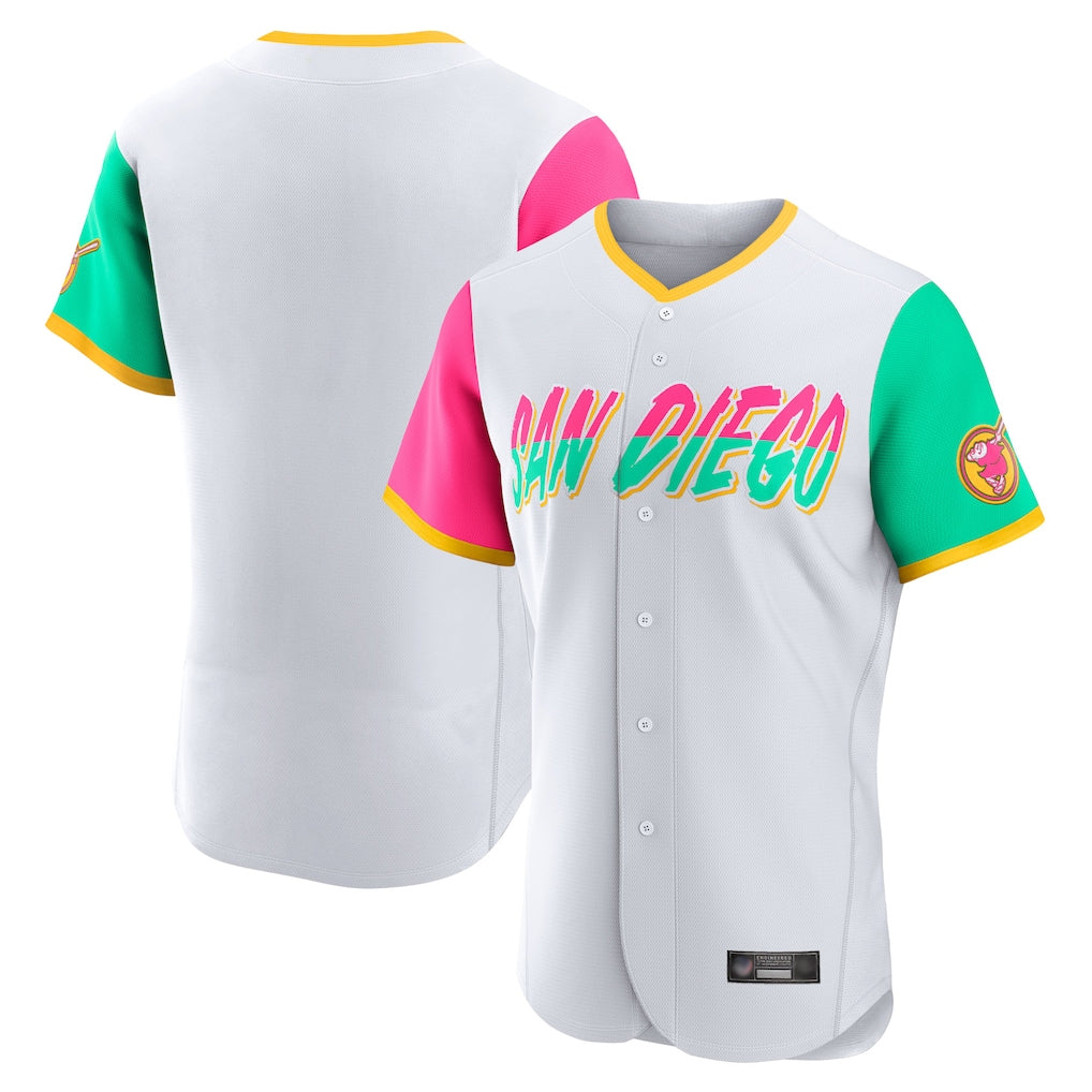 Friene S.Diego Padres ## Diego Padres Blank Player White City Connect Home Limited Elite Stitched Jerseys