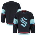 Friene S.Kraken Deep Sea Blue Home Authentic Pro Jerseys
