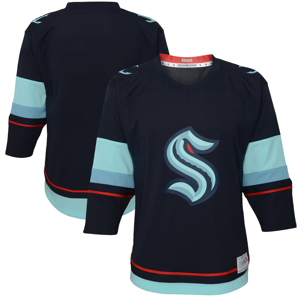Friene S.Kraken Navy Home Replica Jerseys