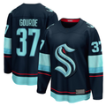 Friene S.Kraken #37 Yanni Gourde Deep Sea Blue Home Breakaway Player Jerseys