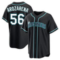 Friene S.Mariners #56 Randy Arozarena Player Black Fashion Home Limited Stitched Jerseys