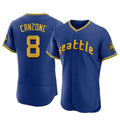 Friene S.Mariners #8 Dominic Canzone Player Royal City Connect Home Limited Elite Stitched Jerseys