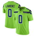 Friene S.Seahawks #0 DeMarcus Lawrence Player Green Limited Color Rush Home Game Stitched Jerseys