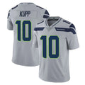 Friene S.Seahawks #10 Cooper Kupp Player Gray Limited Vapor Untouchable Home Game Stitched Jerseys