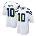 Friene S.Seahawks #10 Cooper Kupp Player White Home Game Stitched Jerseys