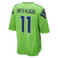 Friene S.Seahawks #11 Jaxon Smith-Njigba Neon Green Game Stitched Jerseys