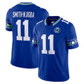 Friene S.Seahawks #11 Jaxon Smith-Njigba Player Royal 50th Season Vapor F.U.S.E. Limited Stitched Jerseys