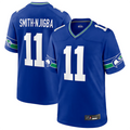 Friene S.Seahawks #11 Jaxon Smith-Njigba Royal Throwback Player Game Jersey -Stitched American Stitched Jerseys