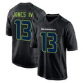 Friene S.Seahawks #13 Ernest Jones IV Player Black Limited Fashion Home Game Stitched Jerseys