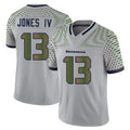 Friene S.Seahawks #13 Ernest Jones IV Player Grey Limited 2025 Rivalries Collection Home Game Stitched Jerseys