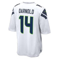 Friene S.Seahawks #14 Sam Darnold White Game Stitched Jerseys