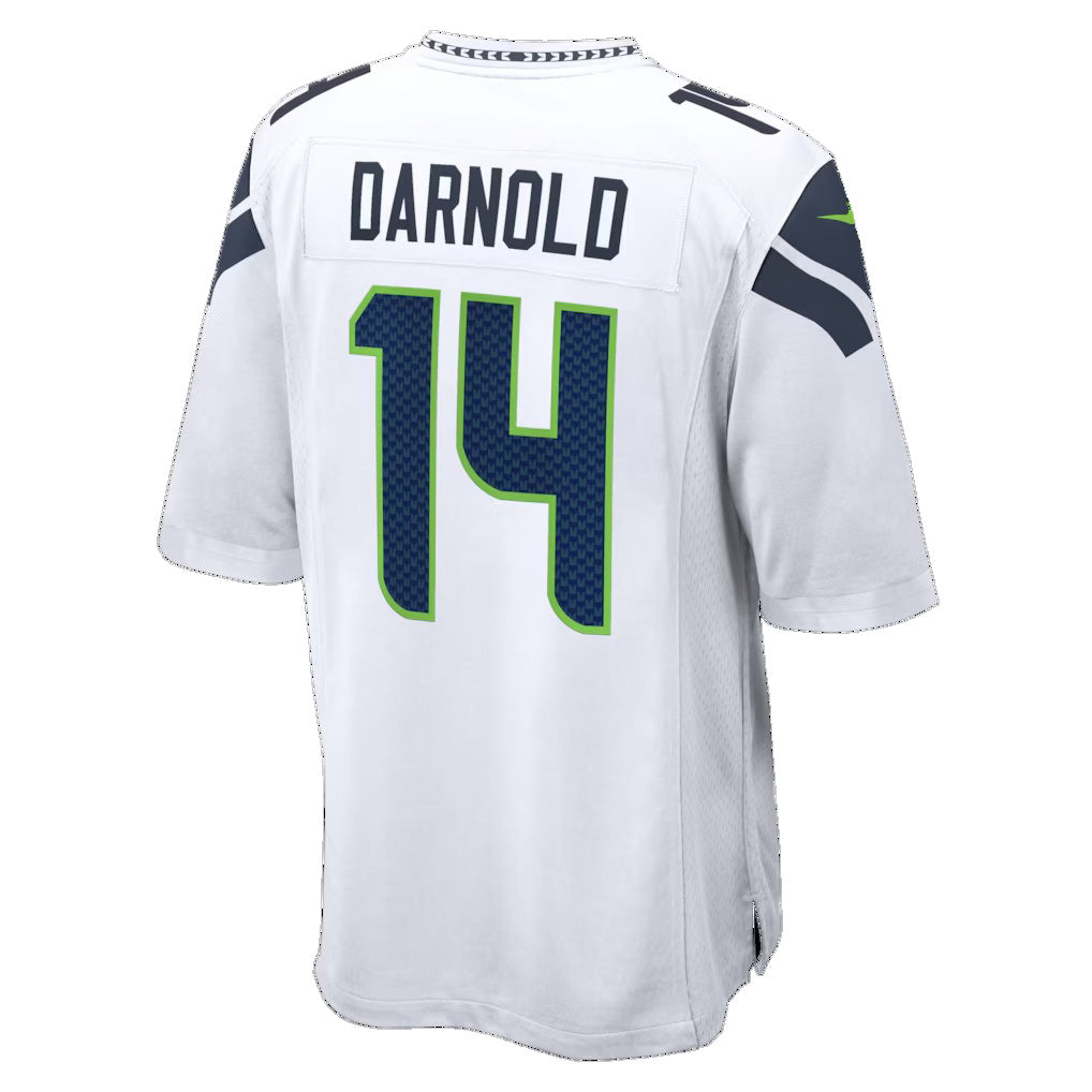 Friene S.Seahawks #14 Sam Darnold White Game Stitched Jerseys