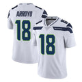 Friene S.Seahawks #18 Elijah Arroyo Player White Limited Vapor Untouchable Home Game Stitched Jerseys
