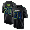 Friene S.Seahawks #20 Julian Love Player Black Limited Fashion Home Game Stitched Jerseys