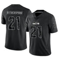 Friene S.Seahawks #21 Devon Witherspoon Player Black RFLCTV Limited Stitched Jerseys