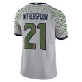 Friene S.Seahawks #21 Devon Witherspoon Player Gray Rivalries Collection Limited Stitched Jerseys