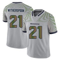 Friene S.Seahawks #21 Devon Witherspoon Player Grey Limited 2025 Rivalries Collection Home Game Stitched Jerseys