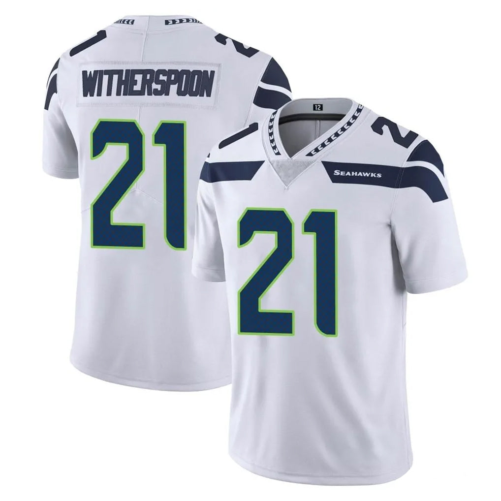 Friene S.Seahawks #21 Devon Witherspoon Player White Limited Vapor Untouchable Home Game Stitched Jerseys