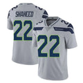 Friene S.Seahawks #22 Rashid Shaheed Player Gray Limited Vapor Untouchable Home Game Stitched Jerseys