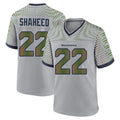 Friene S.Seahawks #22 Rashid Shaheed Player Grey 2025 Rivalries Collection Home Game Stitched Jerseys