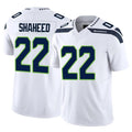 Friene S.Seahawks #22 Rashid Shaheed Player White Limited Vapor F.U.S.E. Home Game Stitched Jerseys