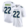 Friene S.Seahawks #22 Rashid Shaheed Player White Tundra Fashion Home Game Stitched Jerseys