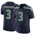 Friene S.Seahawks #3 Nick Emmanwori Player Navy Limited Vapor F.U.S.E. Home Game Stitched Jerseys