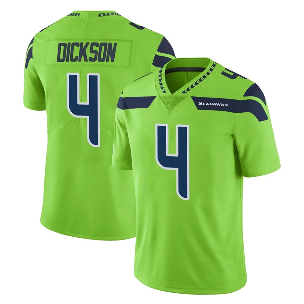Friene S.Seahawks #4 Michael Dickson Player Green Limited Color Rush Home Game Stitched Jerseys
