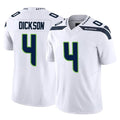 Friene S.Seahawks #4 Michael Dickson Player White Limited Vapor F.U.S.E. Home Game Stitched Jerseys