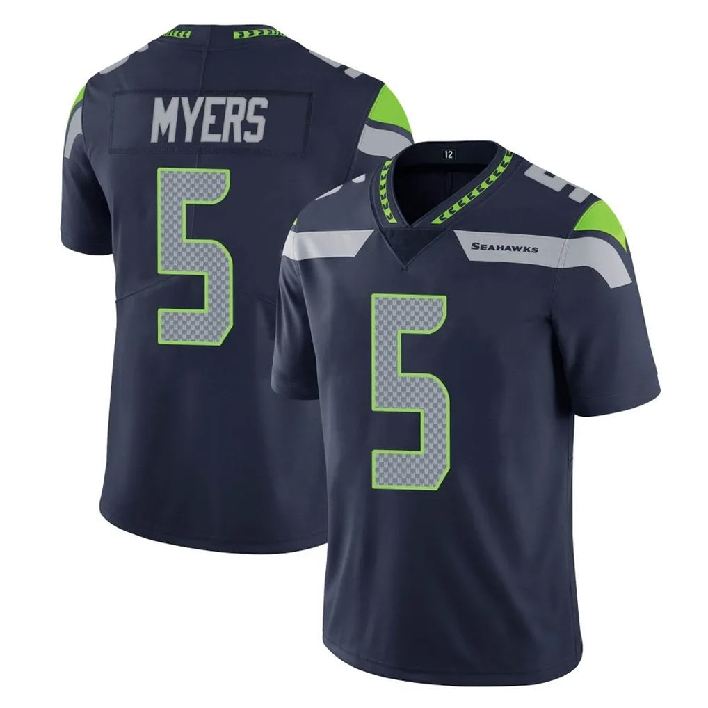 Friene S.Seahawks #5 Jason Myers Player Navy Limited Vapor Untouchable Home Game Stitched Jerseys