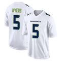 Friene S.Seahawks #5 Jason Myers Player White Tundra Fashion Home Game Stitched Jerseys