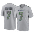 Friene S.Seahawks #7 Uchenna Nwosu Player Gray Atmosphere Fashion Home Game Stitched Jerseys