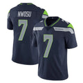 Friene S.Seahawks #7 Uchenna Nwosu Player Navy Limited Vapor Untouchable Home Game Stitched Jerseys