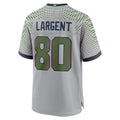Friene S.Seahawks #80 Steve Largent Player Wolf Gray Rivalries Collection Game Stitched Jerseys