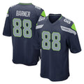 Friene S.Seahawks #88 AJ Barner Player Navy Home Game Stitched Jerseys