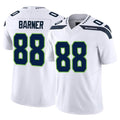Friene S.Seahawks #88 AJ Barner Player White Limited Vapor F.U.S.E. Home Game Stitched Jerseys