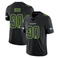 Friene S.Seahawks #90 Jarran Reed Player Black Impact Limited Home Game Stitched Jerseys