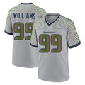 Friene S.Seahawks #99 Leonard Williams Player Grey 2025 Rivalries Collection Home Game Stitched Jerseys