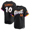 Friene SF.Giants #10 Casey Schmitt Player Black 2025 City Connect Home Limited Stitched Jerseys