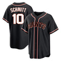 Friene SF.Giants #10 Casey Schmitt Player Black Fashion Out Home Limited Stitched Jerseys