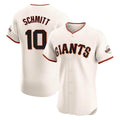 Friene SF.Giants #10 Casey Schmitt Player Cream Home Limited Elite Stitched Jerseys