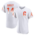 Friene SF.Giants #14 Patrick Bailey Player White City Connect Home Limited Elite Stitched Jerseys