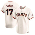 Friene SF.Giants #17 Heliot Ramos Player Cream Home Limited Stitched Jerseys