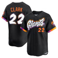 Friene SF.Giants #22 Will Clark Player Black 2025 City Connect Home Limited Stitched Jerseys