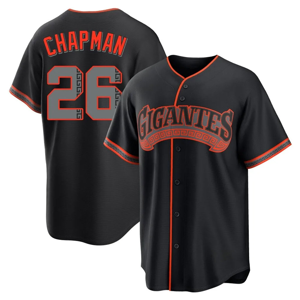 Friene SF.Giants #26 Matt Chapman Player Black Alternate Limited Stitched Jerseys