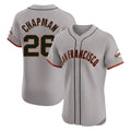 Friene SF.Giants #26 Matt Chapman Player Gray Home Limited Elite Stitched Jerseys