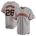 Friene SF.Giants #26 Matt Chapman Player Gray Home Limited Stitched Jerseys
