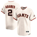 Friene SF.Giants #2 Willy Adames Player Cream Home Limited Stitched Jerseys
