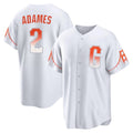 Friene SF.Giants #2 Willy Adames Player White City Connect Home Game Stitched Jerseys